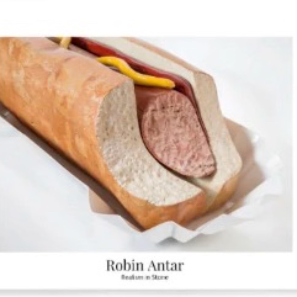“REALISM IN STONE” HARDCOVER BOOK BY ROBIN ANTAR